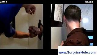 Hot sucking through the gloryhole at BoyFriendTV - porn video