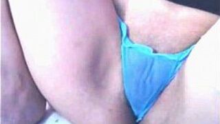 blue big pussy in webcam - porn video