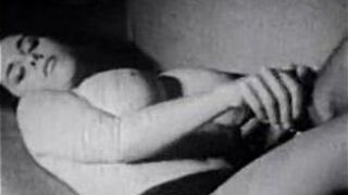 Brunette with very Big Tits Teases Herself - porn video