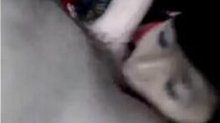 Cute asian amateur sucking cock - porn video