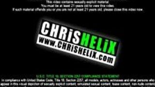 CHRiSHELiX bisexual big pile of black cock bisexual cum inside his asshole bicu - porn video