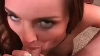 Very hot sexy babe gives a great blowjob - porn video