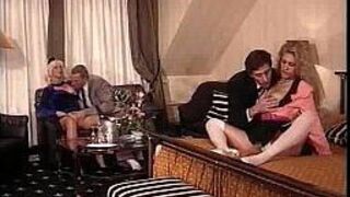 German classic kinky mature couples - porn video