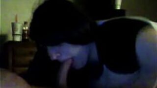 My wife sucking her boyfriend cock - porn video