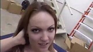 Alexia Riley and Marie Mandalay suck one cock and swapping cum - porn video