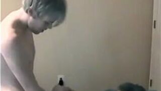 Gay porn Real life boyfriends Nathan and Lucas came to us to fuck on - porn video