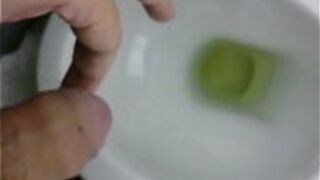 Pee toilet and lick taste - porn video