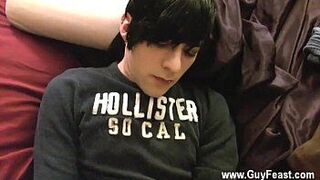 Naked guys William and Trace get into some mighty sole adoring in - porn video