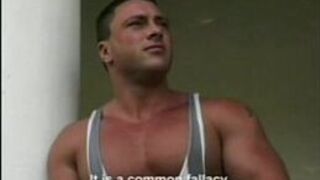 Sexy hot big muscle gathering - porn video